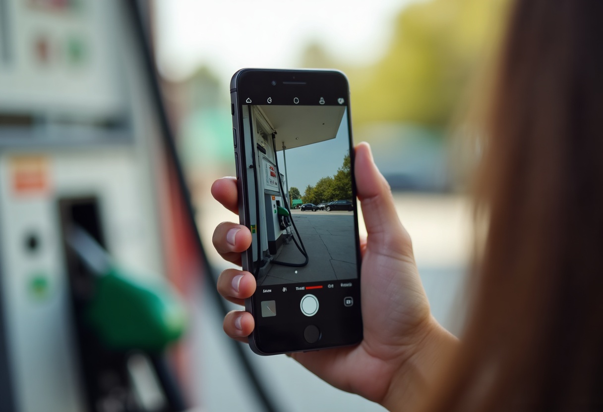 Fotografa il display